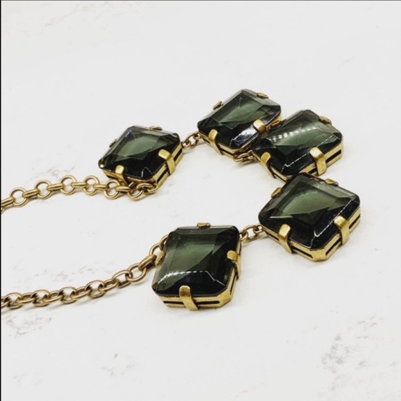 J. Crew Bold Crystal Necklace - Picture 3 of 5